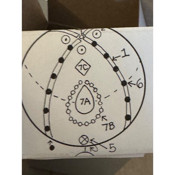 Mary Maxim Design Works Beaded Ornament Kit Set Of 4 - Picture 11 of 12